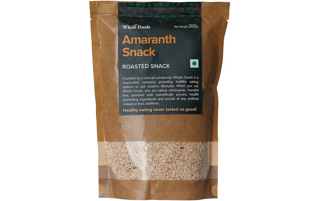 Whole Foods Roasted Amaranth Snack    Pack  200 grams